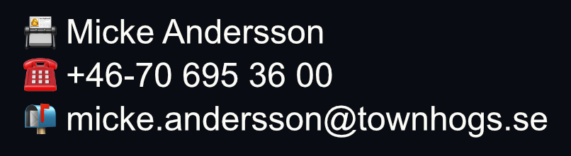 Contact information